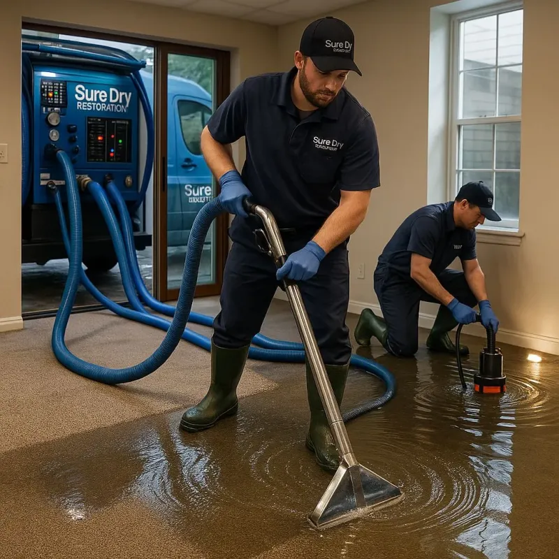 Water Extraction and Removal process in Caldwell County, NC